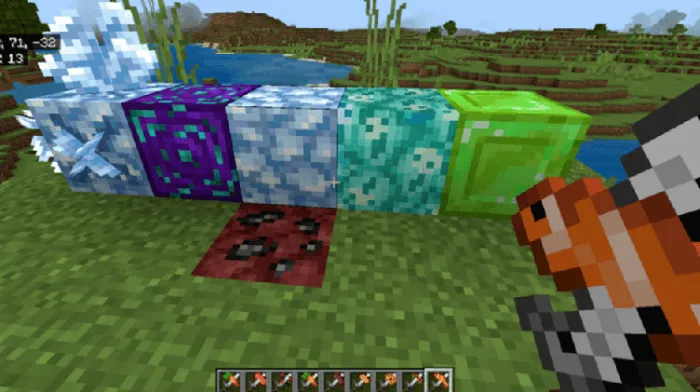 Fixed Ore Blocks: Screenshot