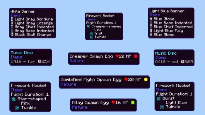 Basic Item Info: Screenshot