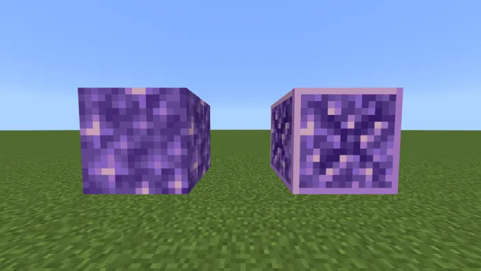 Budding Amethyst Border: Screenshot