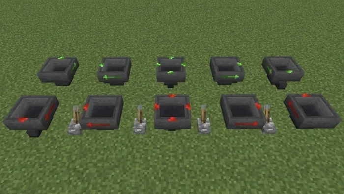 Directional Hoppers: Screenshot
