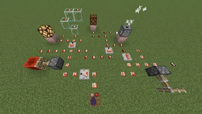 Redstone Signal Strength: Screenshot