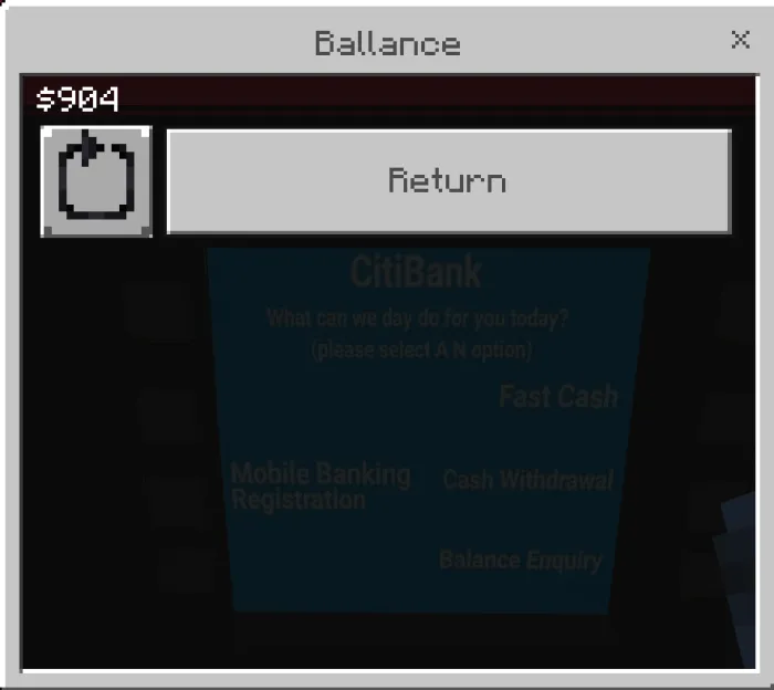 Balance App: Screenshot