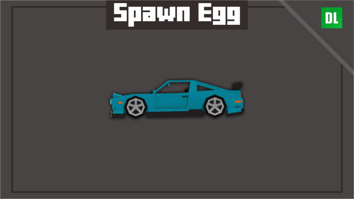 Nissan Silvia S13 Spawn Egg