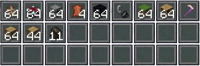 Pepe's InventoryHUD: Screenshot