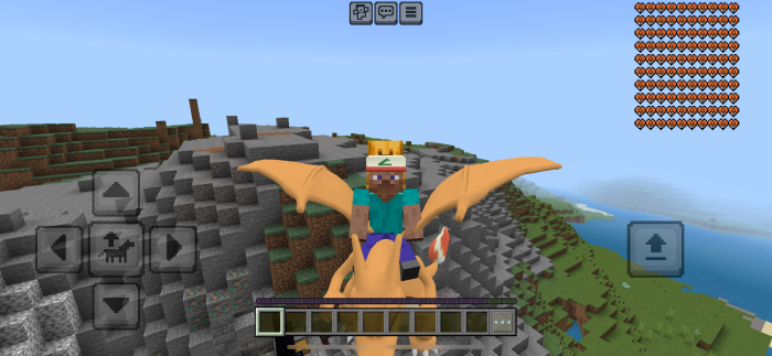 Ride Charizard: Screenshot 2