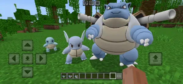Squirtle, Wartortle & Blastoise: Showcase
