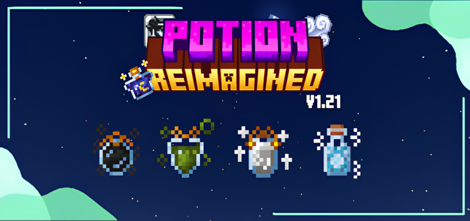 Thumbnail: Potion Reimagined V1.21! (retextured potions)