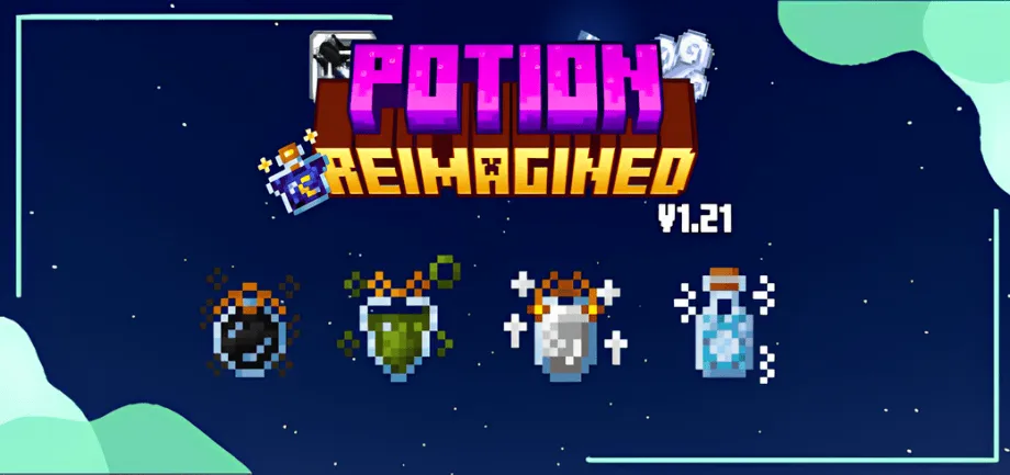 Thumbnail: Potion Reimagined V1.21! (retextured potions)
