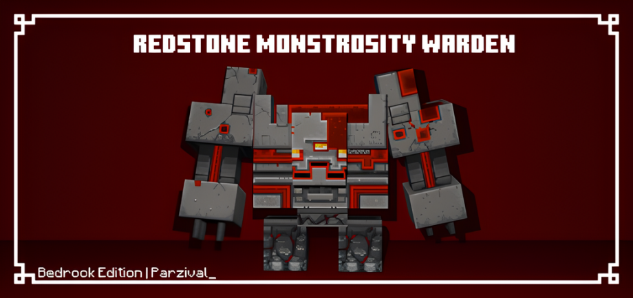 Thumbnail: Redstone Monstrosity Warden | Bedrock Edition