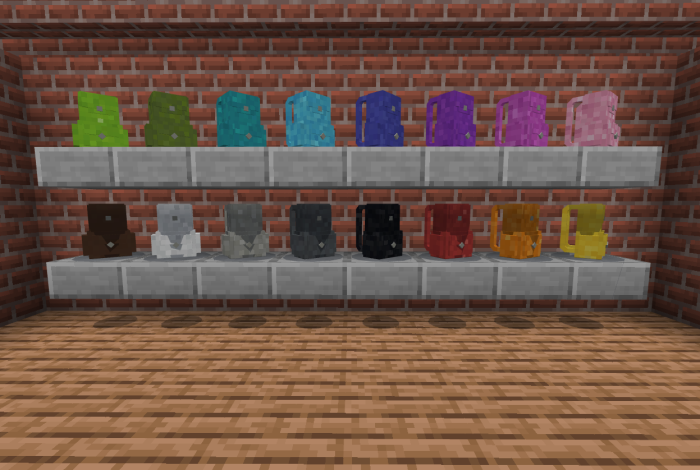 Coloured Backpacks: Screenshot