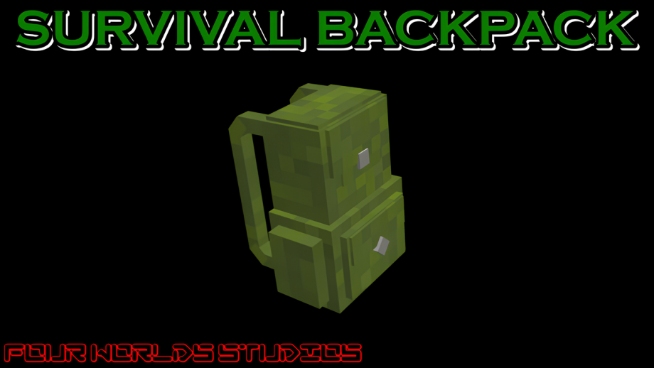 Thumbnail: Survival Backpacks (All Colours Update) [V0.7]