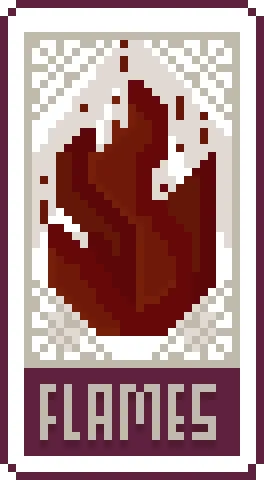 Flames Card