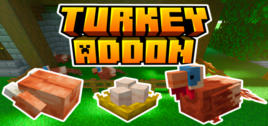 Thumbnail: Turkey Addon for MCPE 1.21.20+