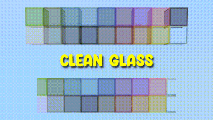 Clean/Borderless/Clear Glass: Showcase 1