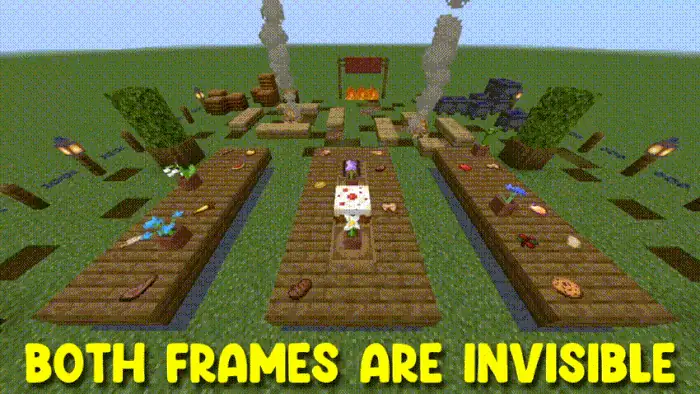 Invisible Item Frames: Showcase