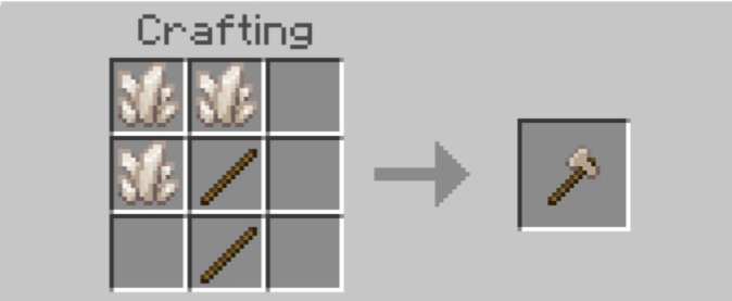 Quartz Axe Recipe