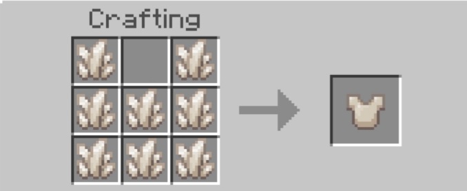 Quartz Chestplate Recipe