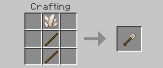 Quartz Shovel Recipe