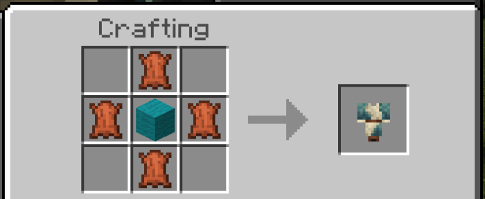 Cyan Villager Robe Recipe