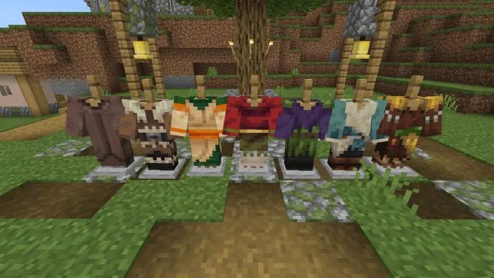 Villager Clothes: Screenshot