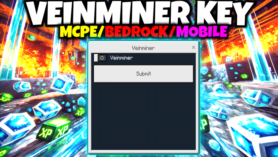 Thumbnail: Veinminer Key V2 | Modded Block Supported