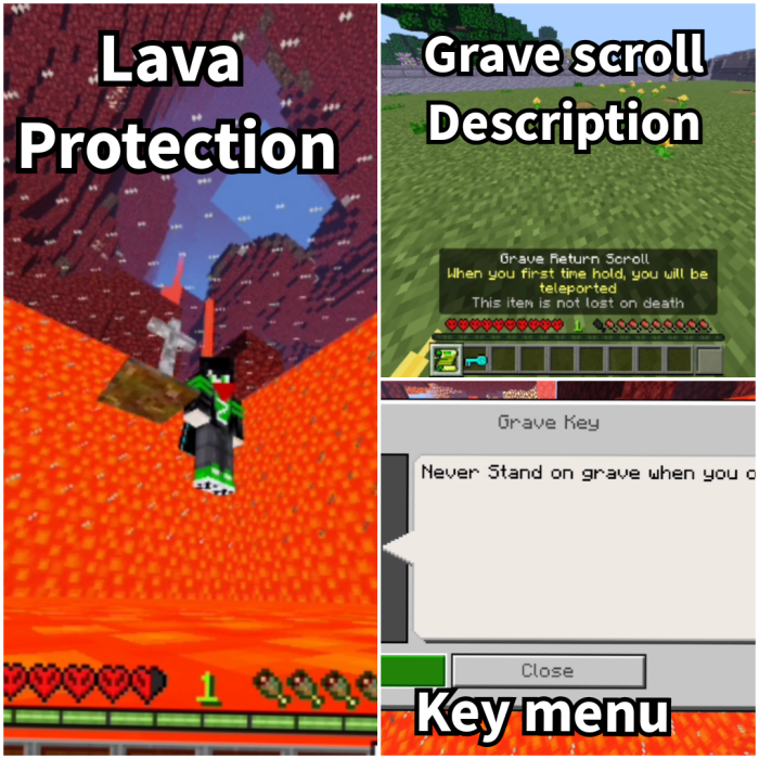 Lava Protection: Screenshot