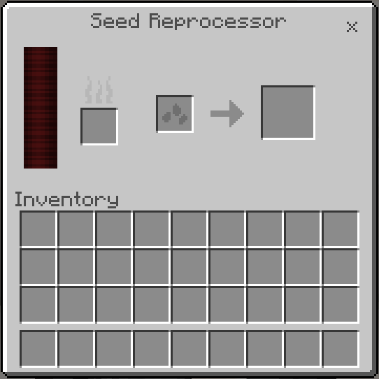 Seed Reprocessor Screen: Screenshot