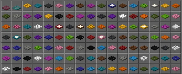All Colored Trapdoors in inventory