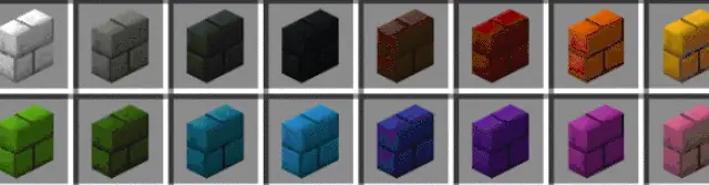 All Colored Vertical Slabs