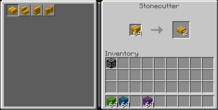 Colored Blocks Stonecutter Recipes 2