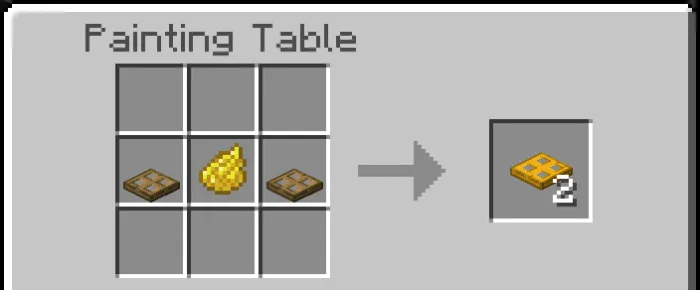Colored Trapdoors Recipe