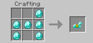 Diamond Horse Armor Recipe