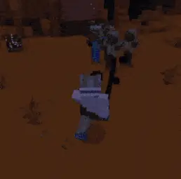 Skill 2 with Dark Magic Swordmaster