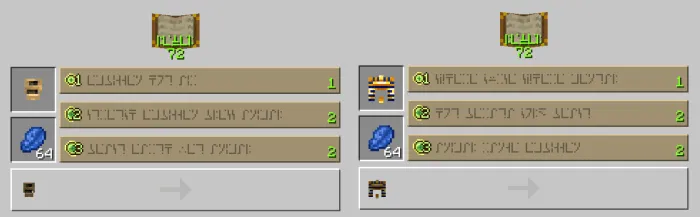 Mummy Boss Head and Crown Enchants