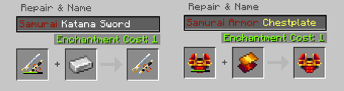 Samurai Katana & Armor Repairs