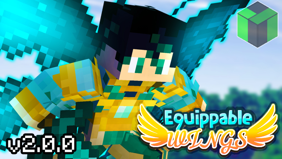 Thumbnail: Equippable Wings: Fairy Core✨[v2.0.0] | Bedrock 1.21.20 and Above