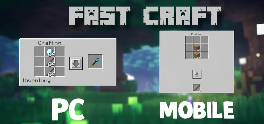 Thumbnail: Fast Craft v2 FIXED! | PC & MOBILE | Quick Craft