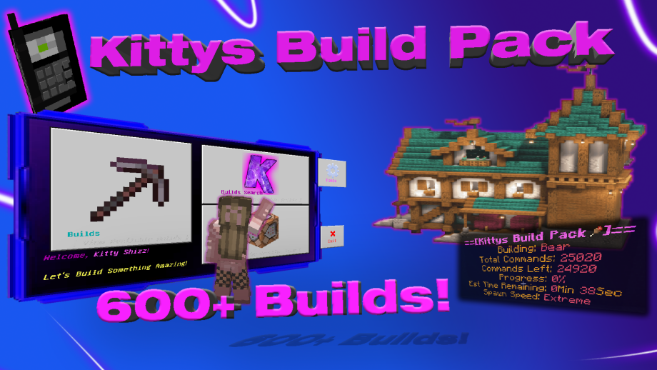 Thumbnail: Kitty's Builds: 600+ Structures!!! ⛏ V3.0.0