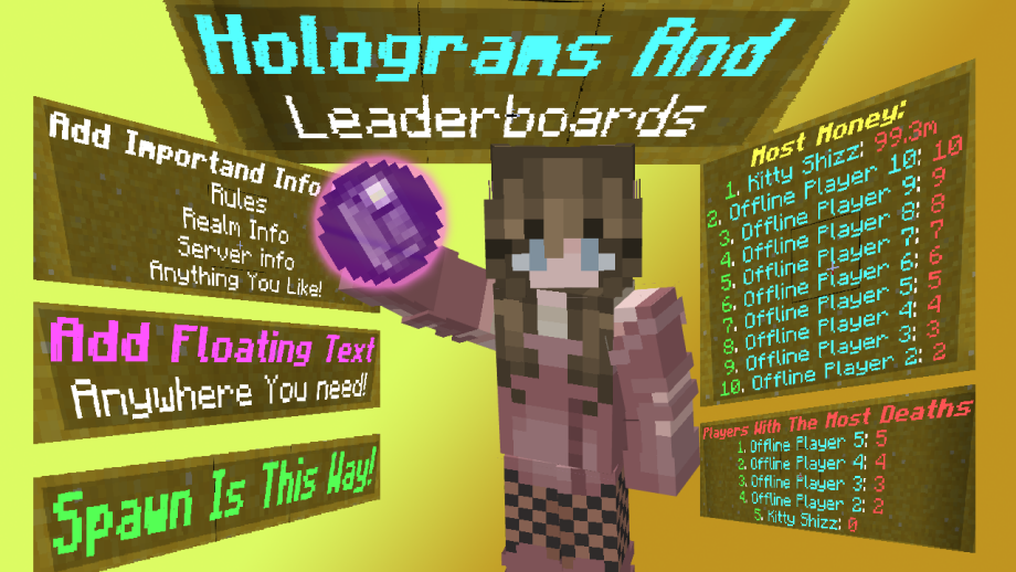 Thumbnail: Kittys Leaderboards and Holograms V3!