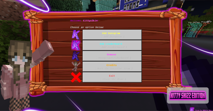 Main Menu: Screenshot