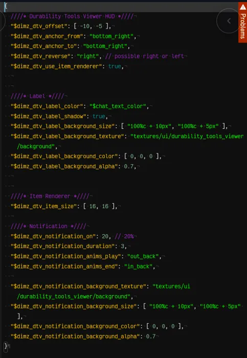 Configuration File