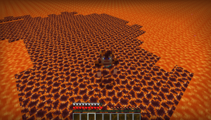 Magma Armor: Screenshot