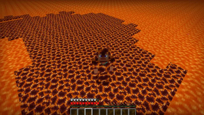 Magma Armor: Screenshot