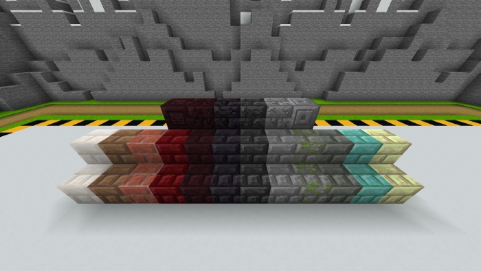 Mud Bricks Double Slabs: Screenshot