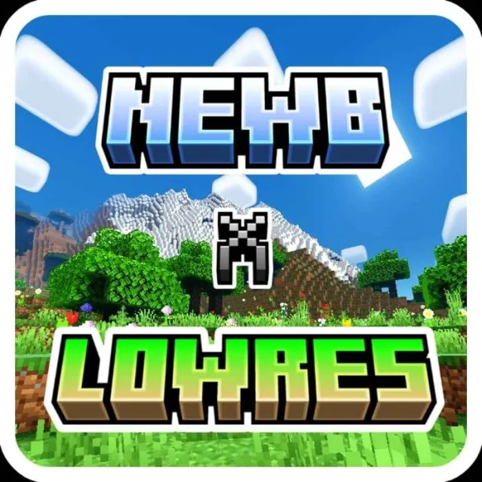 Newb X Lowres Edition Shader v1.2 Logo