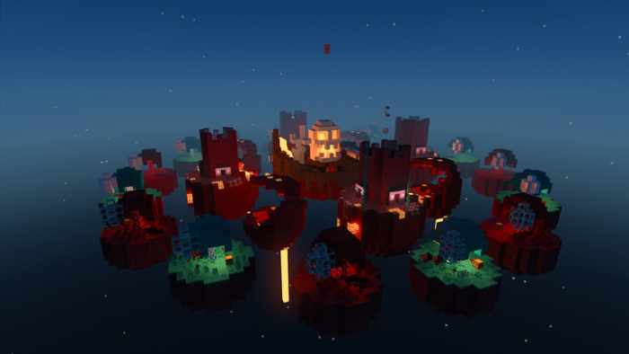 Skywars Nether: Screenshot 1