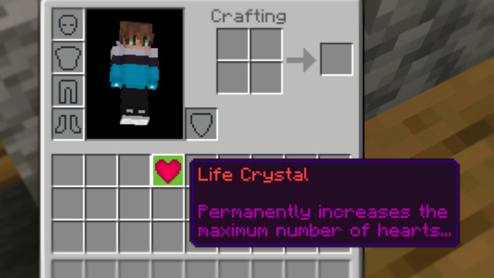 Life Crystal Item: Screenshot 2