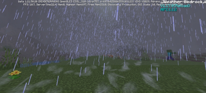 Rain Wrapped Particles: Screenshot