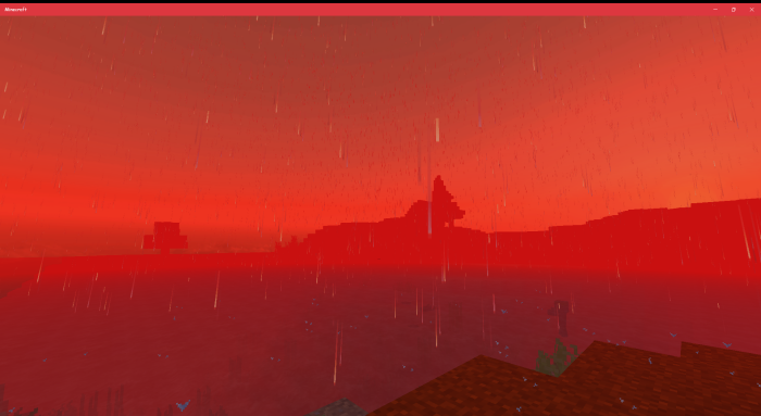 Weather FOG Red Mist: Screenshot 2