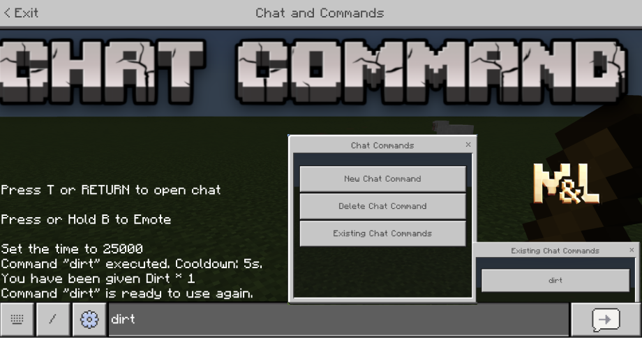 Thumbnail: ML Chat Commands